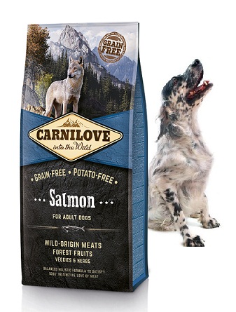 Carnilove Adult Salmon беззерновой корм для собак с лососем