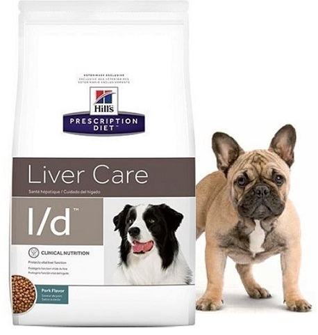 HILL'S Prescription Diet l/d  корм для собак с заболеваниями печени