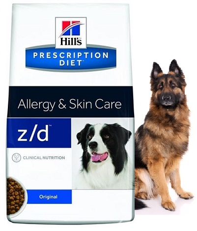 HILL'S Prescription Diet z/d  корм для собак с пищевой аллергией