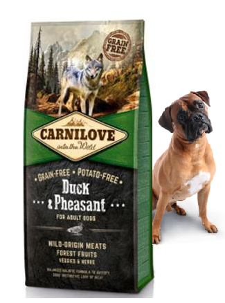 Carnilove Duck & Pheasant for Adult беззерновой корм для собак всех пород, утка и фазан