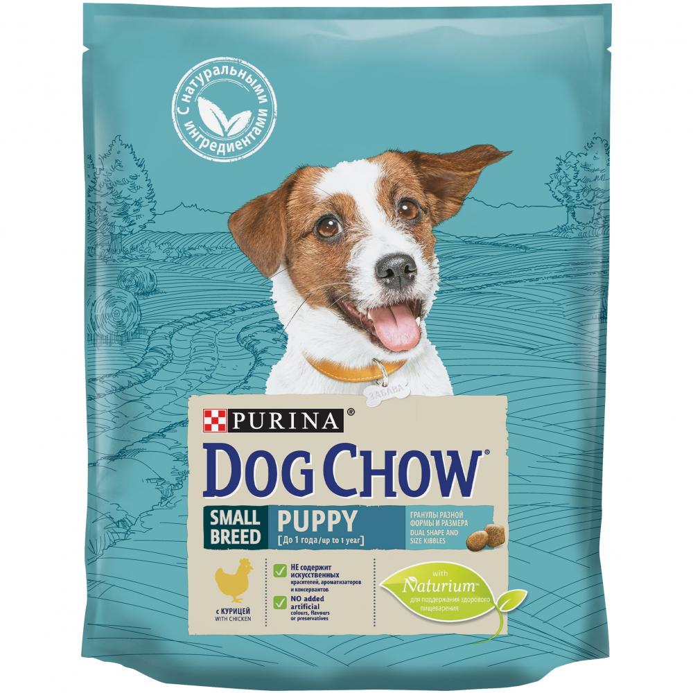DOG CHOW для щенков мелких пород