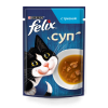 FELIX CAT Soup GiG треска 48г*30