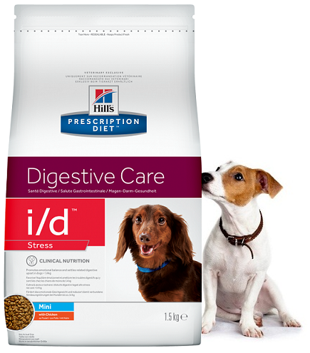 HILL'S Prescription Diet i/d mini stress  корм для собак мелких пород с заболеваним ЖКТ