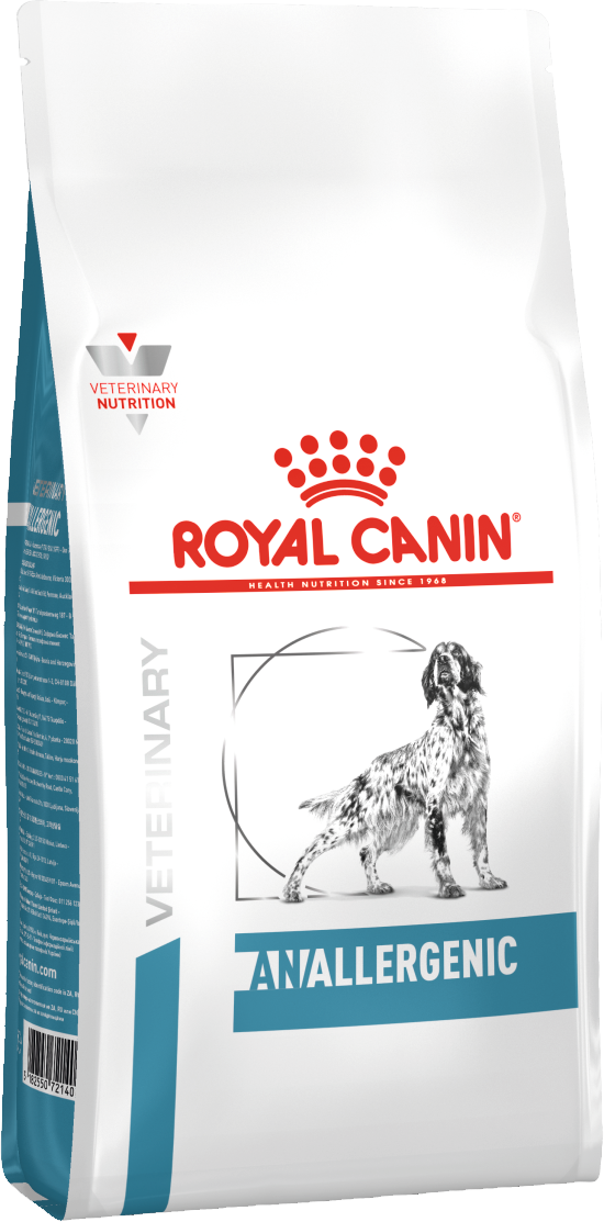 ANALLERGENIC AN 18 CANINE  исключающая диета для собак при пищевой аллергии или непереносимости