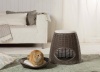 BAMA PET домик для кошек PASHA 52х60х46/55h см, с подушечками, антрацит