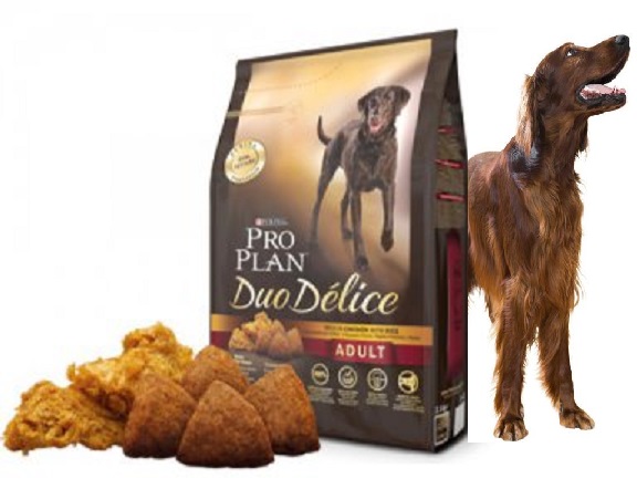 Pro Plan DUO DELICE для взрослых собак, лосось и рис