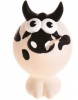 HOMEPET Игрушка для собак BUBBLE Корова с пищалкой латекс 11,5х7х7см