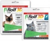Капли RolfClub 3D для кошек менее 4 и более 4кг.