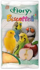 FIORY бисквиты для птиц Biscottelli с яблоком 30 г