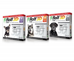 Ошейник Rolf Club 3D для мелких, средних и крупных пород собак