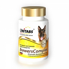 Unitabs Brevers Complex для крупных собак