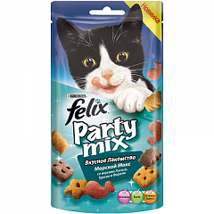 FELIX CAT Party Mix Морской 0,060кг