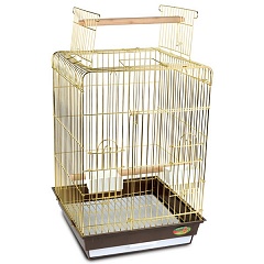 1038AG-K Клетка для птиц, золото, 475*475*860мм